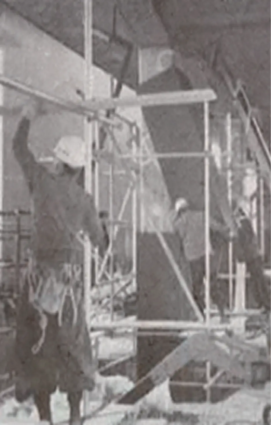 不眠不休で復旧作業にあたった日々